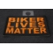 Biker Lives Matter Orange Patch Biker Lives Matter Patch diagonal view