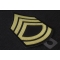 Sergeant First Class Army Patch Sergeant First Class Iron on Patch diagonal view