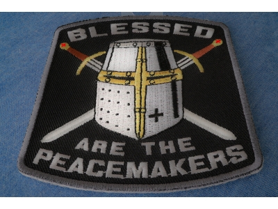 Blessed Are The Peacemakers Knight Patch
