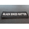 Black Bikes Matter Patch Black Bikes Matter Patch diagonal view