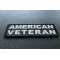 American Veteran Patch American Veteran Patch diagonal view