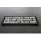 Bad Planning on Your Part Does not Constitute and Emergency on My Part Patch Bad Planning on Your Part Does not Constitute and Emergency on My Part Patch diagonal view