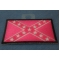 Pink Rebel Flag Patch diagonal view