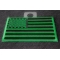 Kelly Green American Flag Patch Kelly Green American Flag Patch diagonal view