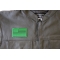 Kelly Green American Flag Patch Kelly Green American Flag Patch - 3x2 inch. Embroidered Iron on Patch shown on leather vest