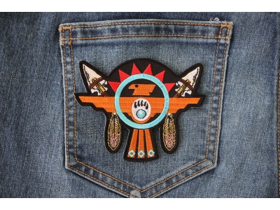 Native American Thunderbird Arrows Patch