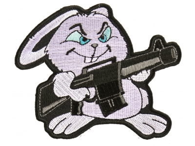 Machine Gun Bunny Rabbit Patch