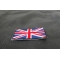 Small Great Britain Flag Patch diagonal view