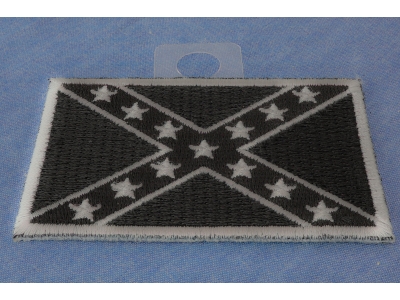 Black Rebel Flag Patch