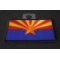 Arizona State Flag Patch Arizona State Flag Patch diagonal view