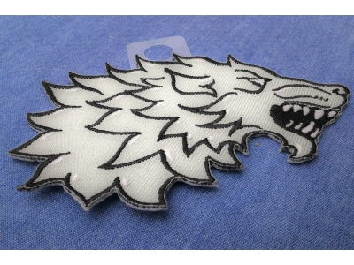 Sideways Wolf Patch