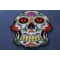 Sugar Skull White Patch Sugar Skull Patch diagonal view