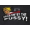Grab Em By The Pussy Trump Funny Iron on Patch diagonal view