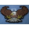 Brown Eagle Small Patch diagonal view