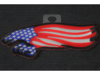 Eagle with American Flag Patch