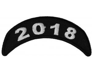 2018 Black and White Rocker Patch