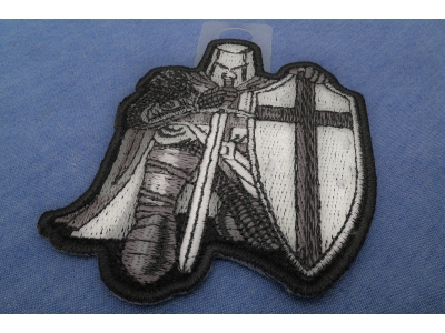 Kneeling Knight Crusader Mini Patch