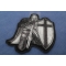 Kneeling Knight Crusader Mini Patch Kneeling Knight Crusader Mini Patch diagonal view