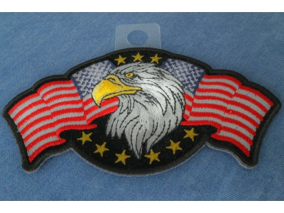 Star Spangled Banner Eagle Patch