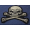 Skull and Cross Bones Patch Skull and Cross Bones Patch diagonal view