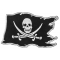 Pirate Skull Flag Patch