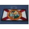 Florida Flag Patch diagonal view