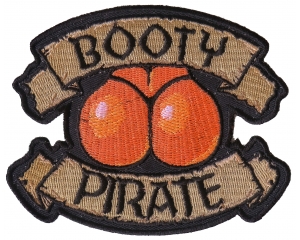 Booty Pirate Patch