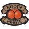 Booty Pirate Novelty Iron on Patch