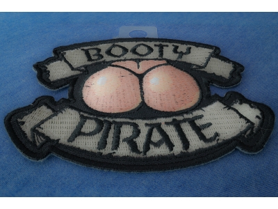 Booty Pirate Patch