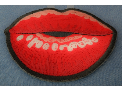 Kissing Lips Small Patch
