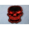 Red Skull Patch diagonal view