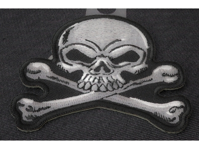 Gray Skull Patch