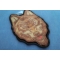Brown Wolf Patch diagonal view