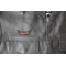 2019 Lower Rocker Red Patch - 2.5x1 inch - Embroidered Iron on Patch shown on leather vest