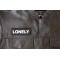 Lonely Patch Lonely Patch - 4x1.5 inch - Embroidered Iron on Patch shown on leather vest