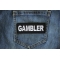Gambler Patch Gambler Patch shown on jeans