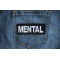 Mental Patch Mental Patch shown on jeans