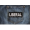 Liberal Patch Liberal Patch shown on jeans