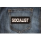 Socialist Patch Socialist Patch shown on jeans