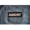 Anarchist Patch Anarchist Patch shown on jeans