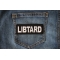 Libtard Funny Iron on Patch shown on jeans