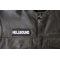 Hellbound Patch Hellbound Patch, Biker Saying Patches shown on leather vest