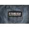If Found Dead Delete my Browser History Patch If Found Dead Delete my Browser History Funny Iron on Patch shown on jeans