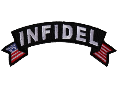Infidel Small Flag Rocker Patch