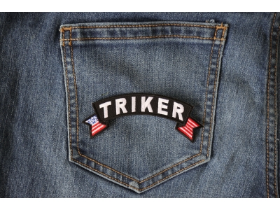 Triker Small Flag Rocker Patch