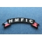 HMFIC Small Flag Rocker Patch HMFIC Small Flag Rocker Patch diagonal view