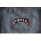 HMFIC Small Flag Rocker Patch HMFIC Small Flag Rocker Patch shown on jeans