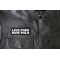 Live Free Ride Wild Patch Live Free Ride Wild Patch, Biker Saying Patches shown on leather vest