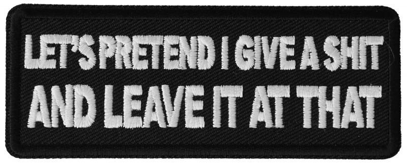 Some of my favorite new saying patches