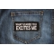 What Scares you Excites Me Patch What Scares you Excites Me Patch shown on jeans